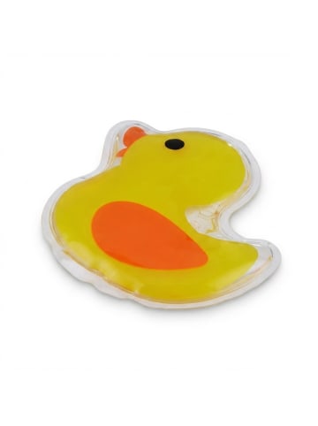 relaxdays 4 x Kühlpads Kinder "Ente" in Gelb
