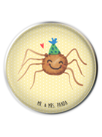 Mr. & Mrs. Panda Ablaufgarnitur Spinne Agathe Party ohne Spruch in Gelb Pastell