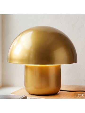 home24 Tischleuchte Rayo in Gold
