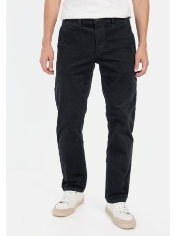 Camel Active Relaxed Fit Cord Chino mit Thermofutter in Dunkelblau