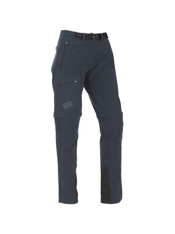 Maul Sport T-Zip Wanderhose Oakville mit Logo in Kristallblau