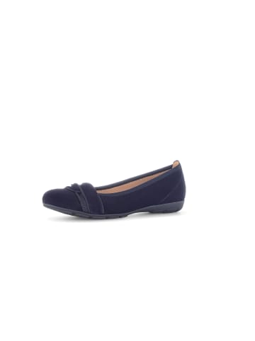 Gabor Fashion sportliche Ballerinas in blau