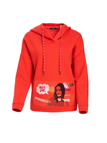 KALITE look Kapuzenpullover in Orange