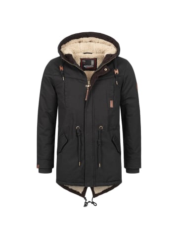 Alessandro Salvarini Winterjacke A. Salvarini Herren Winterparka AS280 in Schwarz