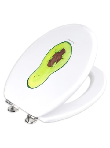 Mr. & Mrs. Panda Klo-Deckel Avocado Kern ohne Spruch in Weiß