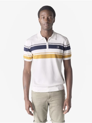 KOROSHI Poloshirt mit kurzen Ã¤rmeln fÃ¼r herren in weiß