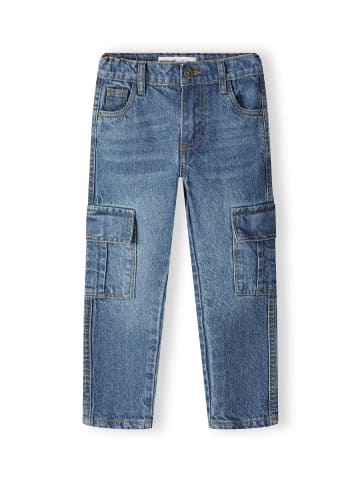 Minoti Cargohose 19jean49 in blue denim