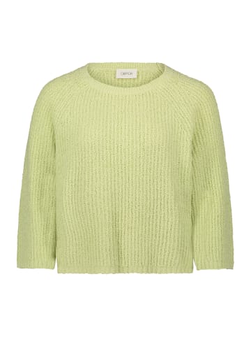 CARTOON Strickpullover mit Rundhalsausschnitt in apfel