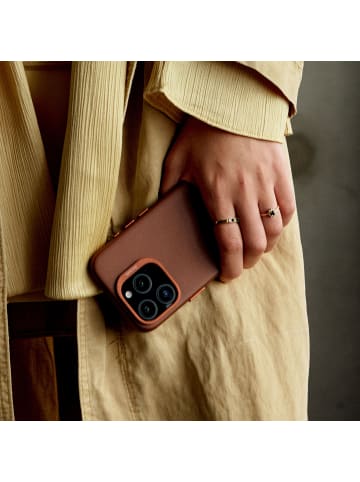 Apple Decoded Leather Case, Cover, Apple, iPhone 16 Pro Max, 17,5 cm (6.9"), Braun
