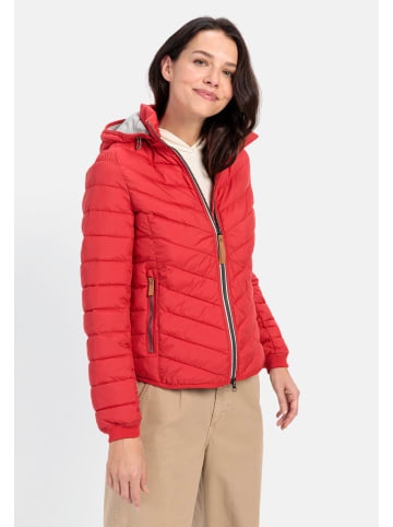 Camel Active Steppjacke aus recyceltem Polyester in Rot