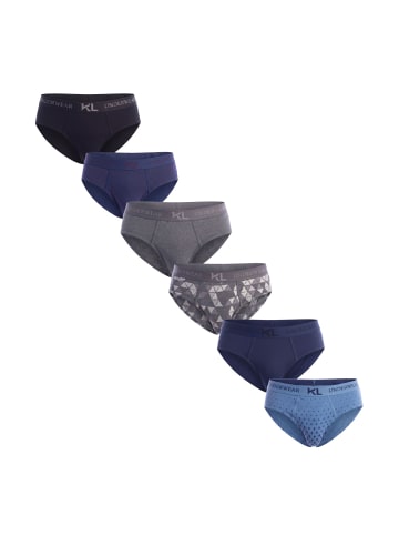 Kisses and Love 6er-Set: Slip in Multicolored
