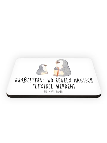 Mr. & Mrs. Panda Kühlschrankmagnet Großeltern Magie mit Spruch in Weiß