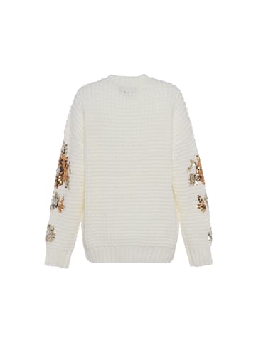 faina Damen Sweater in WOLLWEISS