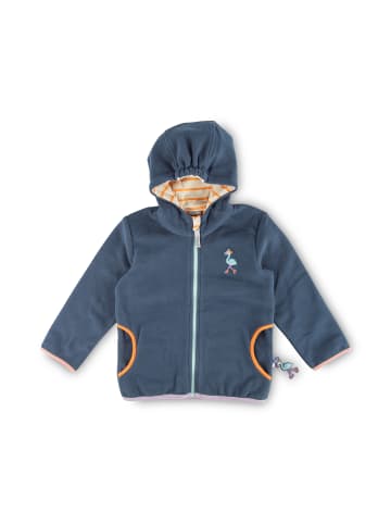 Sigikid Fleecejacke Wild Flamingo in dunkelblau