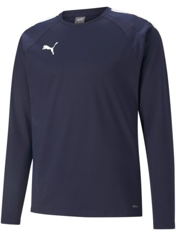 Puma Pullover "TeamLIGA Training Sweat" in Blau