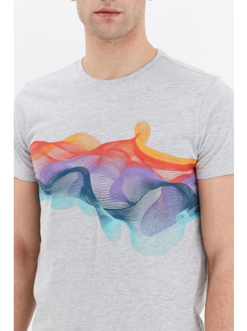 !SOLID Print-Shirt SDPedro in Grau