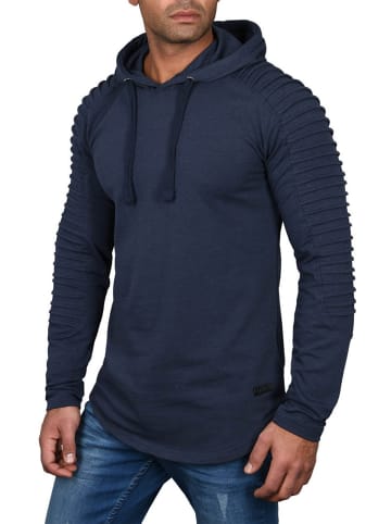 Alessandro Salvarini Hoodie AS-038 in Navy