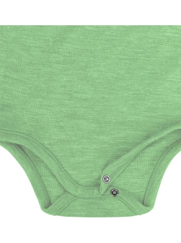 Normani Outdoor Sports 3er Set Baby-Body Wickelbody Toddler-Bodysuit in Beige/Grau/Grün