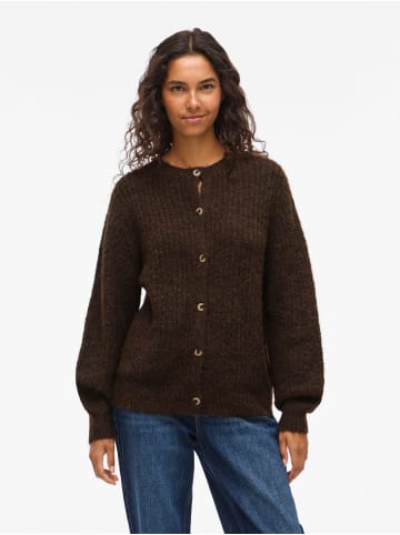 Vila Strickjacke in Coffee Bean