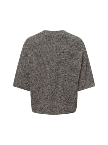 OPUS Pullover Paudie in schwarz ecru - 0001