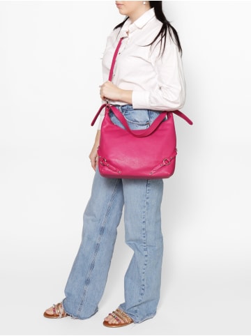 Viola Castellani Schultertasche in FUCHSIA