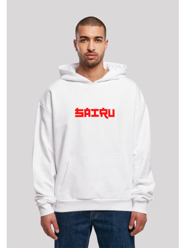 F4NT4STIC Ultra Heavy Hoodie Koi Fish Japan Streetstyle in weiß