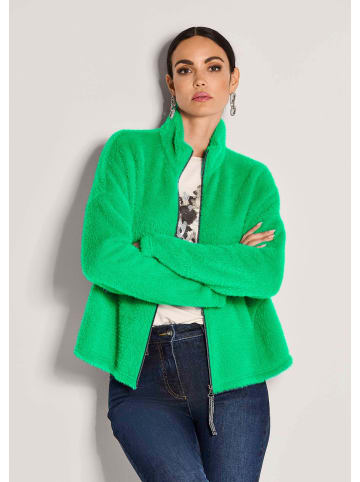 MADELEINE Trendige Kurzjacke mit Stehkragen in opalgrün