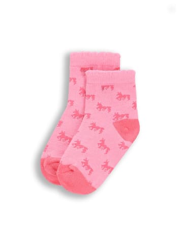 Coccodrillo Socken in rosa
