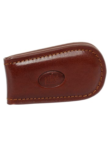 piké Money clip echt Leder in braun
