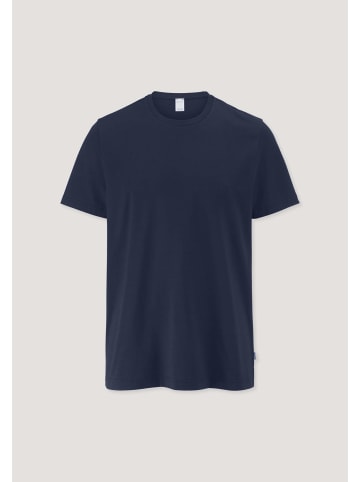 Hessnatur Hessnatur Schlafshirt PURE COTTON aus reiner Bio-Baumwolle in mitternachtsblau