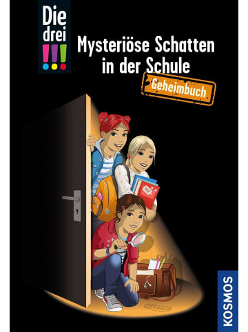 Franckh-Kosmos Die drei !!!, Mysteriöse Schatten in der Schule | Geheimbuch mit Rätseln in...