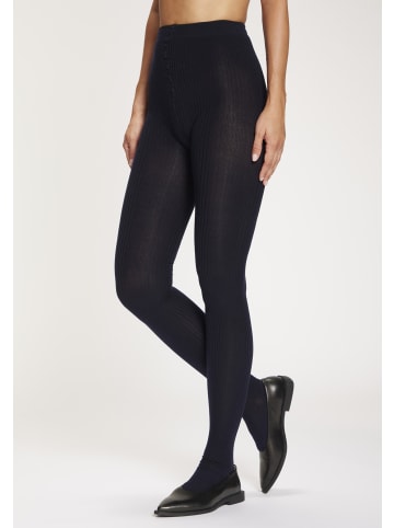 Copenhagen Studios Strickstrumpfhose in 1x marine