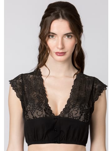Stockerpoint Stockerpoint Dirndlbluse Aveline in schwarz