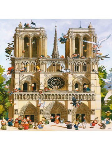 HEYE Puzzle Vive Notre Dame! in Bunt