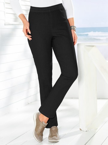 Sieh an! Stretch-Jeans in black-denim