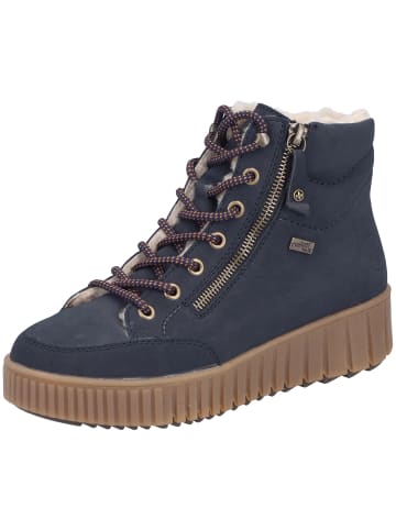 rieker Schnürstiefel in blau
