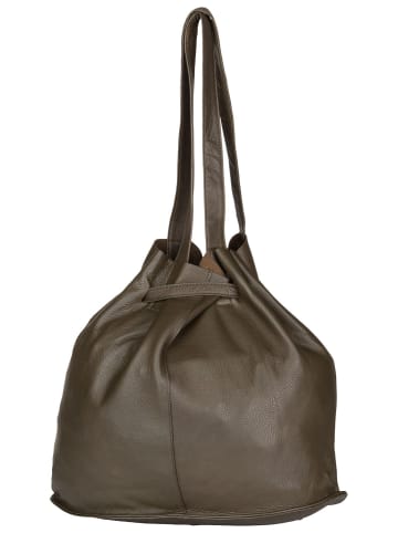 Greenburry Handtasche Eva Nappa NR-2M in Oliv