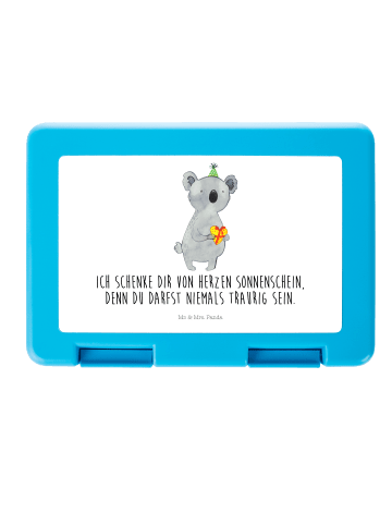 Mr. & Mrs. Panda Lunchbox Koala Geschenk mit Spruch in Weiß