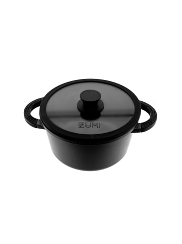 COFI 1453 Kochtopf mit Silikondecken 2,5L in Schwarz