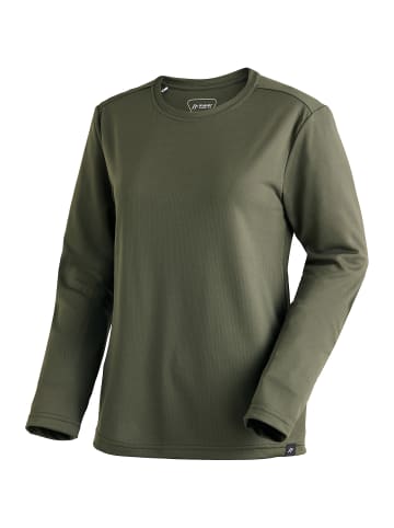 Maier Sports Langarmshirt MS FAV Long Tee W in Grün2050