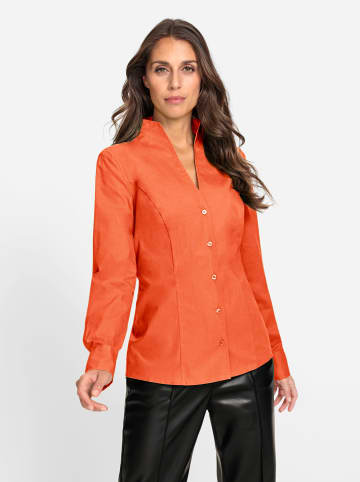 Heine Hemdbluse in orange