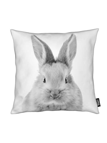 Juniqe Kissen "Bunny Classic" in Schwarz & Weiß