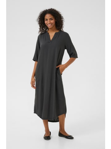 Kaffe Kleid KAmilia Relaxed fit in Black Oyster