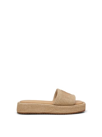 Marc O'Polo Plateau-Slides Model Larissa in Chalky Sand