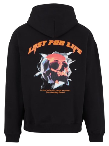 2Y Studios 2Y Studios Herren Last For Life Oversize Zip-Hoodie in black