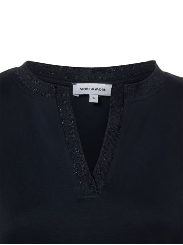 More & More T-Shirt in marine