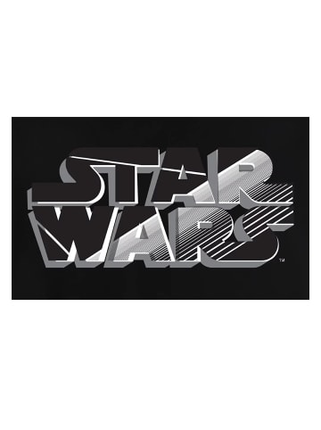 Star Wars T-Shirt kurzarm mit Logo in Schwarz