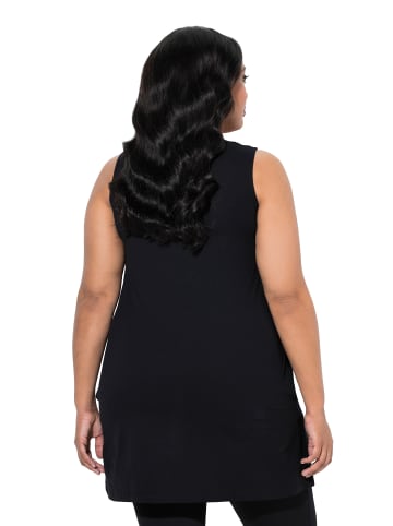 Ulla Popken Strick-Top in schwarz