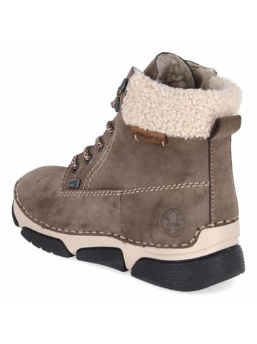 rieker Schnürstiefel in taupe
