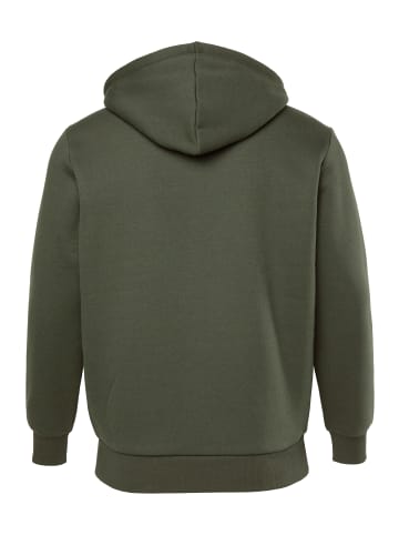 JP1880 Sweatjacke in dunkles seegras